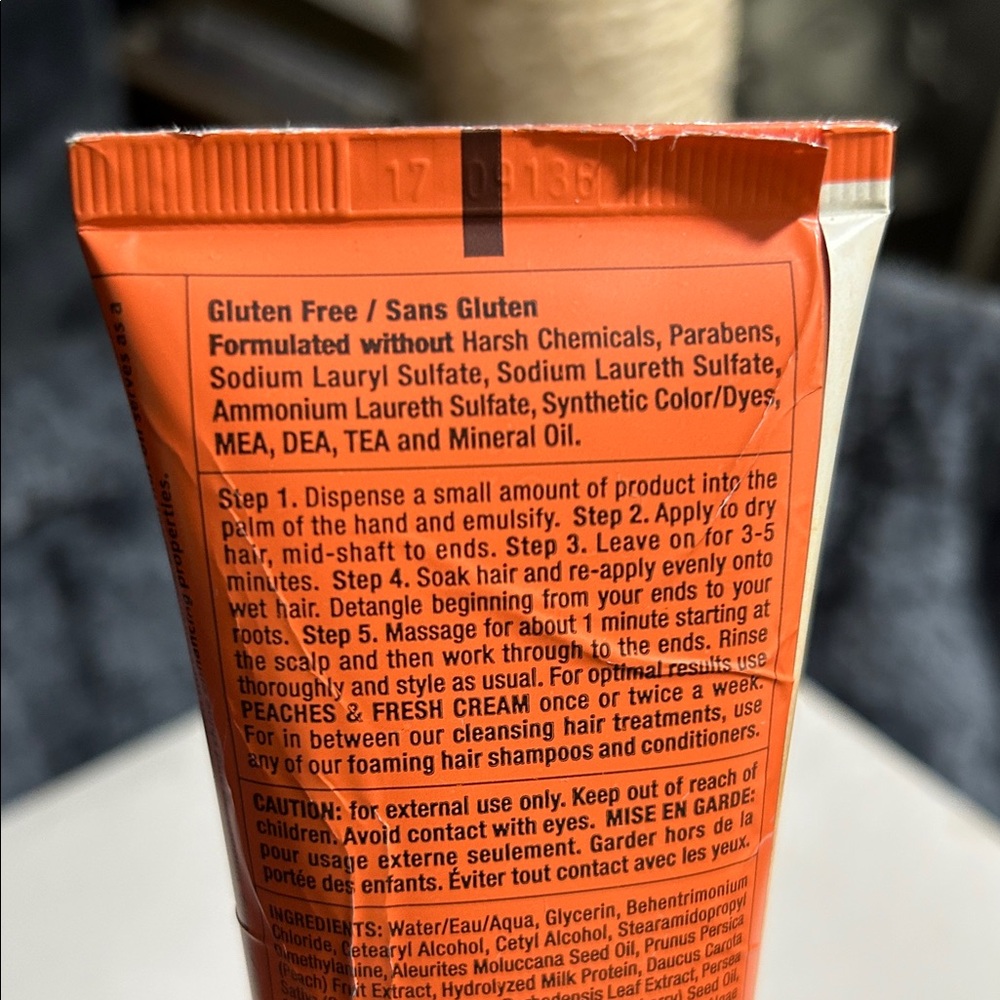 Tweak'd by Nature Shampoo Hair Treatment 3 Tubes: Above the Clouds, Peach, Choco - Picture 12 of 16